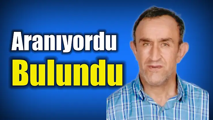 İki gündür aranıyordu, haber geldi