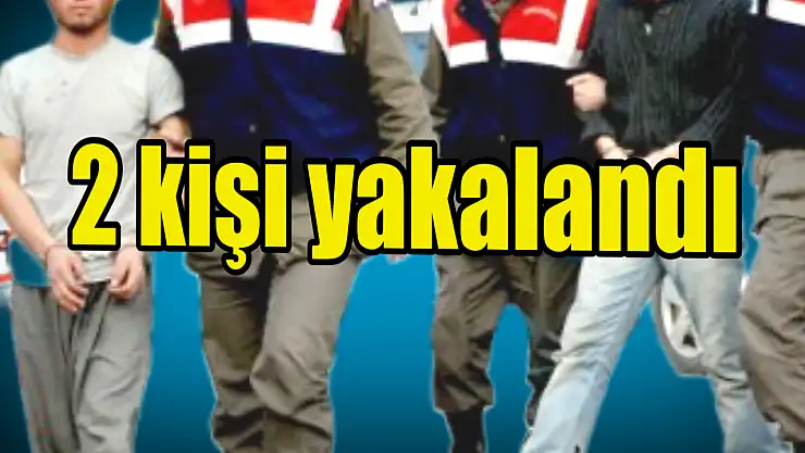 İki şüphelinin üzerinde arama