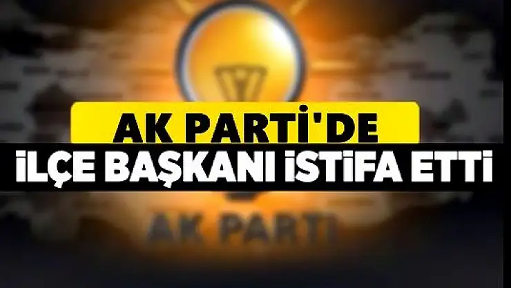 İlçe yönetimi ve gençlik kolları istifa etti