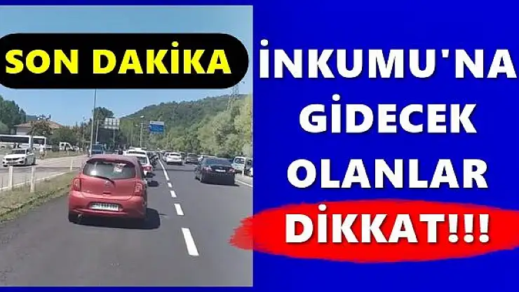 İnkumu'na araç ile girişe izin yok