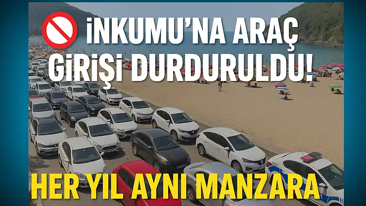 İnkumu'na gidecek olanların dikkatine