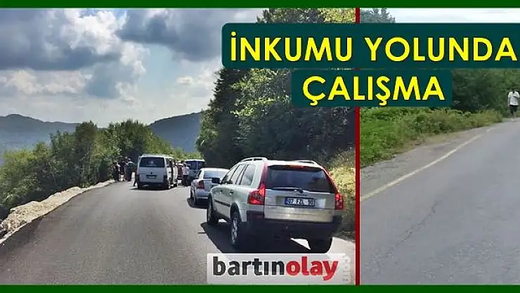 İnkumu yolu trafiğe kapandı