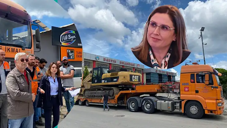 İş makineleri polemik konusu oldu