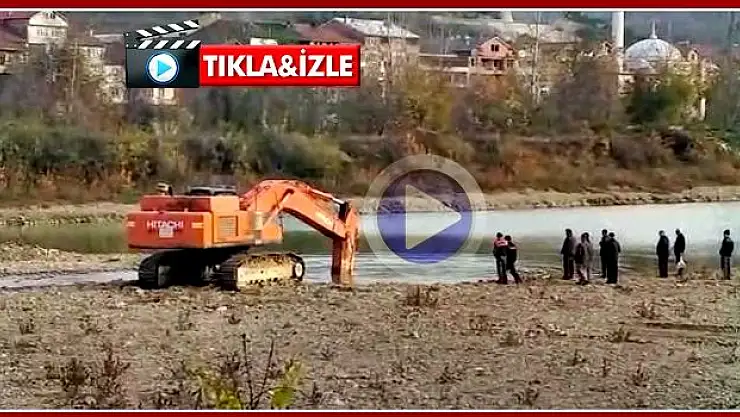 İş makinesi çağrıldı, işte o anlar!
