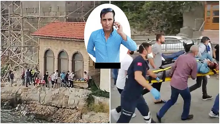İskeleden düşen işçiden acı haber
