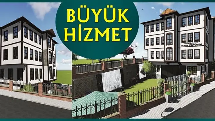 İstanbul'da Bartın Kültür Evinin temeli atılıyor