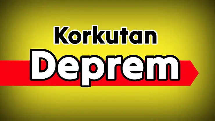 İstanbul'daki Deprem Bartın'da da Hissedildi!