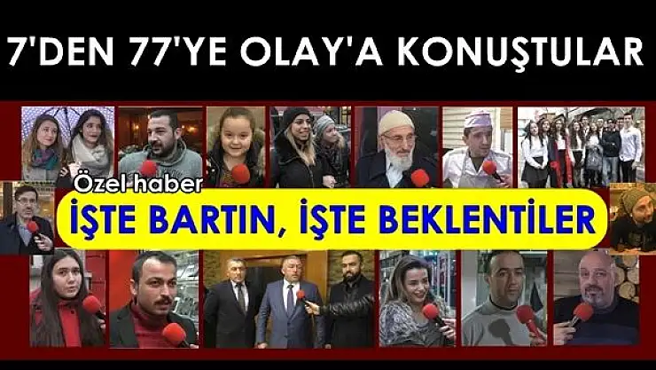 İşte Bartın, işte 2017 'den bekentiler