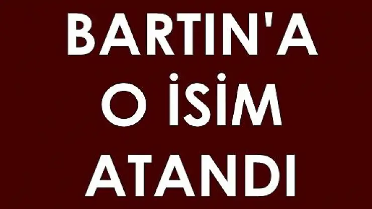 İşte Bartın'ın yeni deftardarı