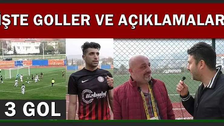 İşte maçın golleri ve açıklamalar