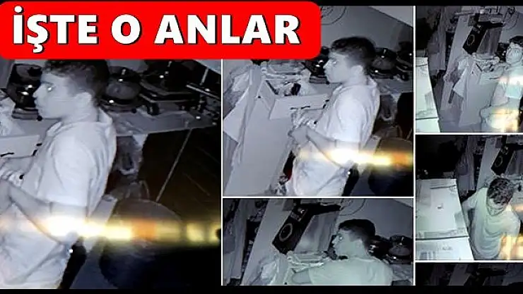 İşyerine girdi, paraları böyle cebe indirdi