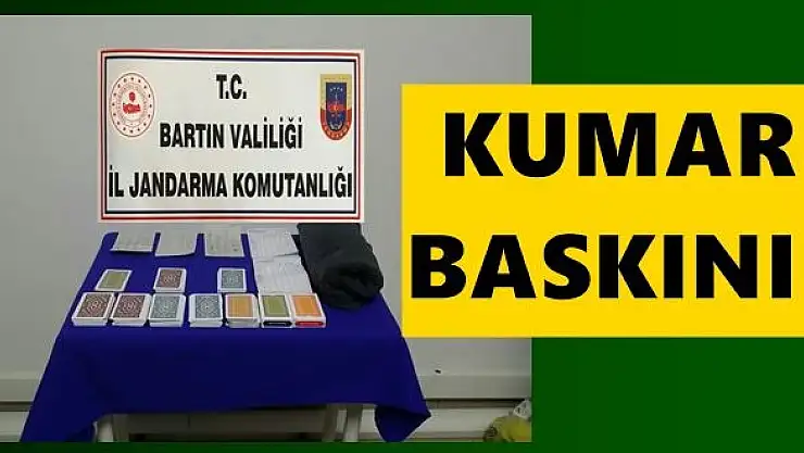 Jandarmadan eve kumar baskını