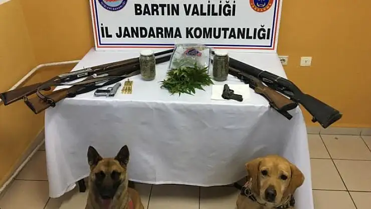 Jandarmadan şüpheli şahıslara baskın