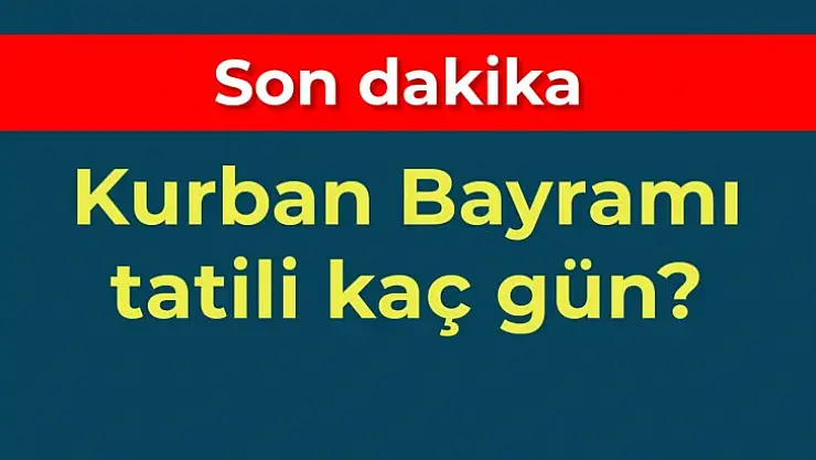Kabine toplantısı sonrası açıklama