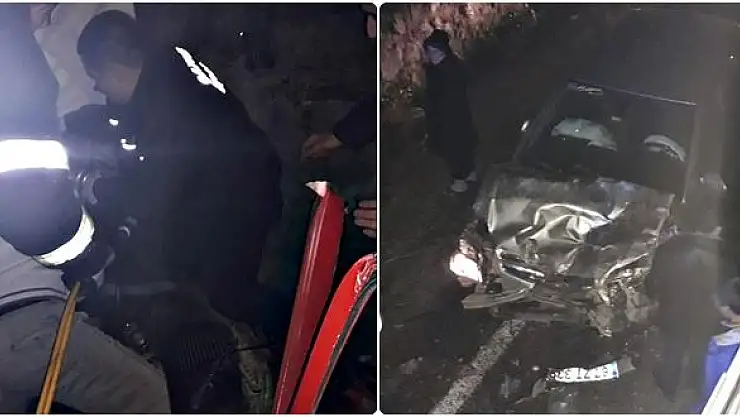 Kafa kafaya çarpıştılar, 1 ağır yaralı