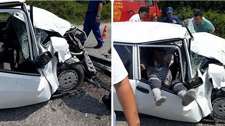 Kafa kafaya çarpıştılar!