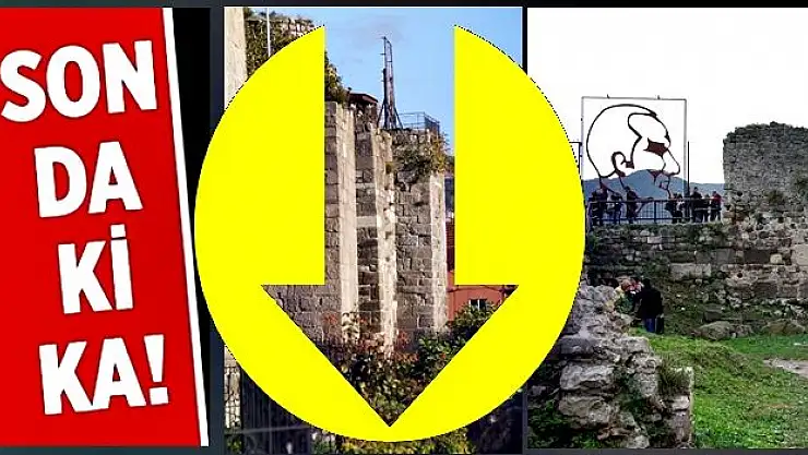 Kaleden düşmüş vaziyette bulundu