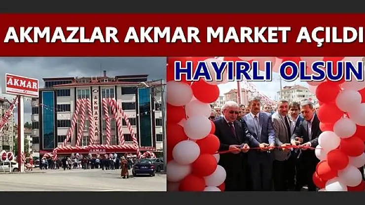 Kaliteli alışverişin yeni adresi Akmar açıldı