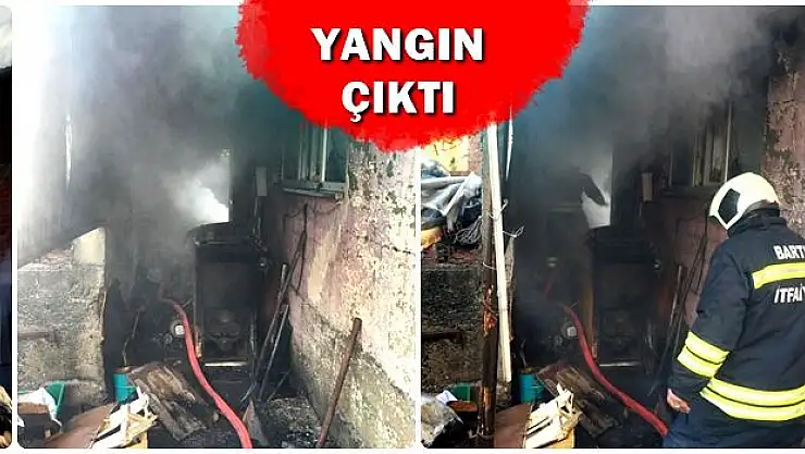 Karaköy Mahallesinde yangın