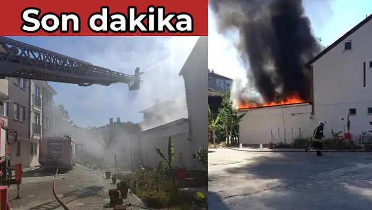 Kavaklı'da korku dolu anlar