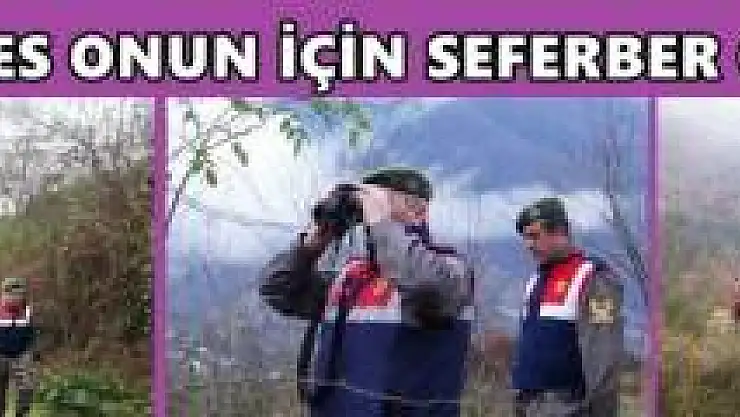 Kaybolan yaşlı adamı 400 kişi arıyor