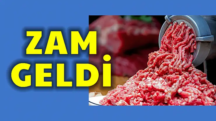 Kırmızı et fiyatlarına zam!