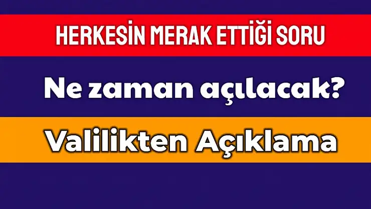 Kısıtlamalar ne zaman kalkacak?