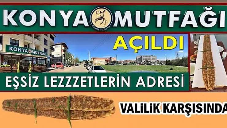 Konya'nın mutfak lezzetleri artık Bartın'da