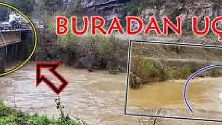 Köprüden Uçan Tanker Sulara Gömüldü