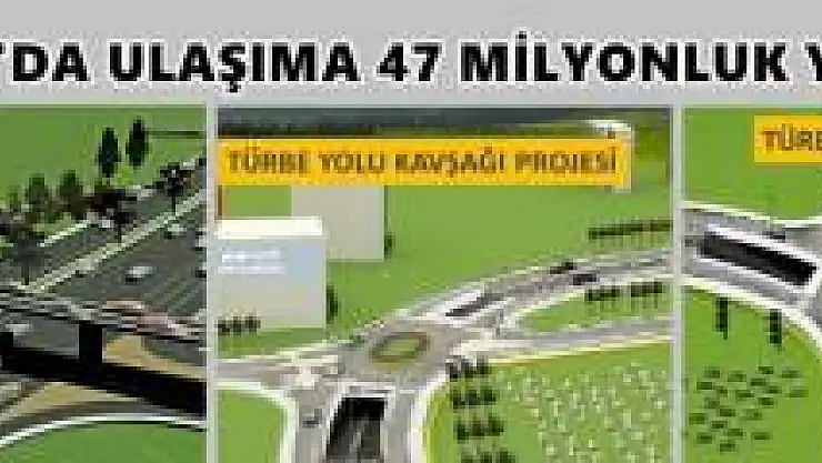 Köprülü kavşaklar hayata geçiyor