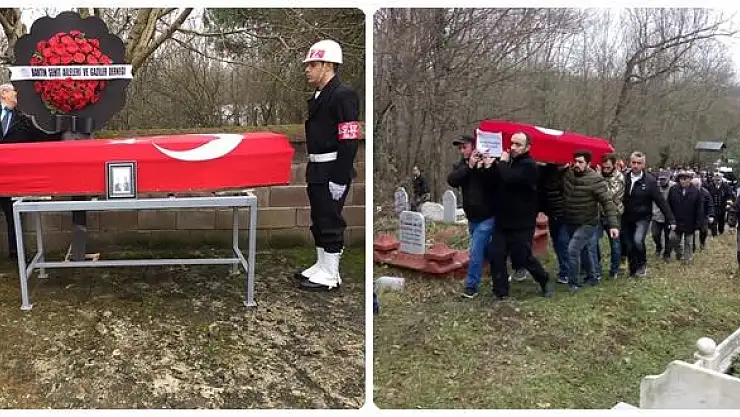 Kore Gazisi Dualarla Uğurlandı