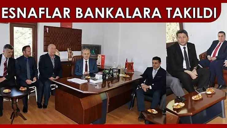 Kosgeb'ten kredi çıktı, bankalara takıldılar