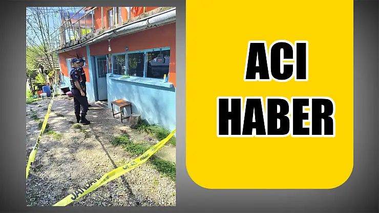 Köyde acı olay