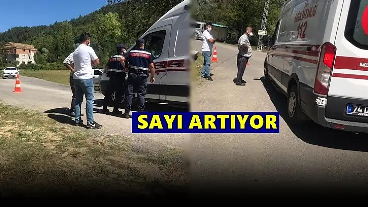 Köydeki vaka sayısı 16'ya yükseldi