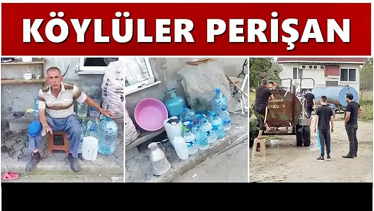 Köyler Susuzluktan Kırılıyor!