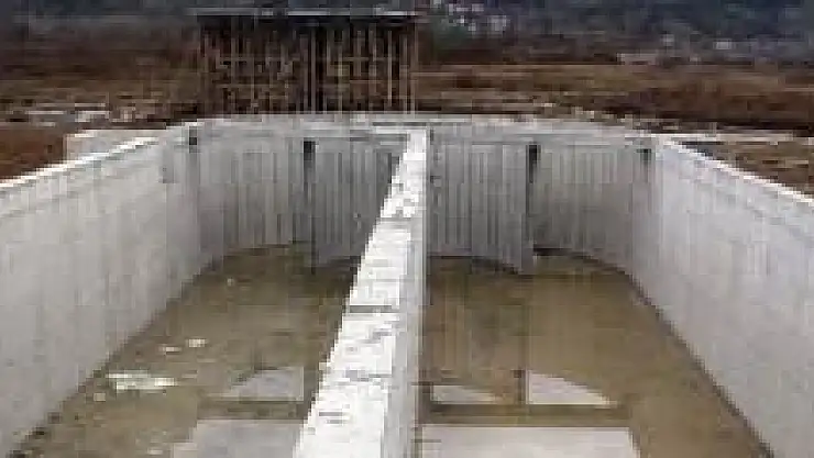 Kozcağız Arıtma Tesisi Hızla Devam Ediyor