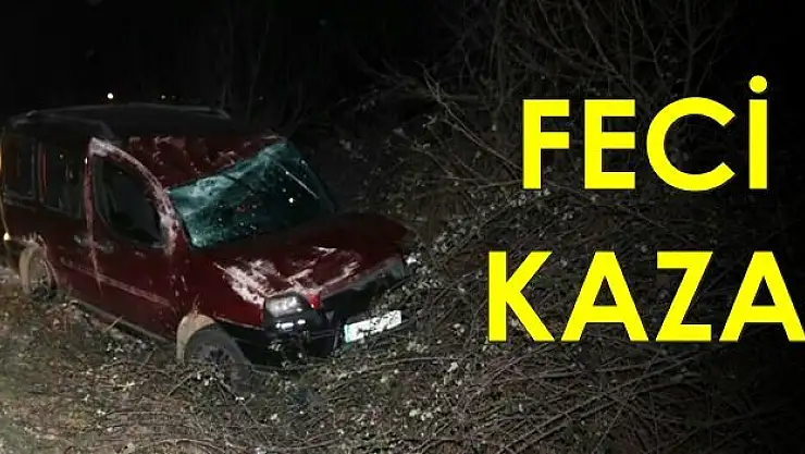 Kozcağız Çaycuma yolunda kaza