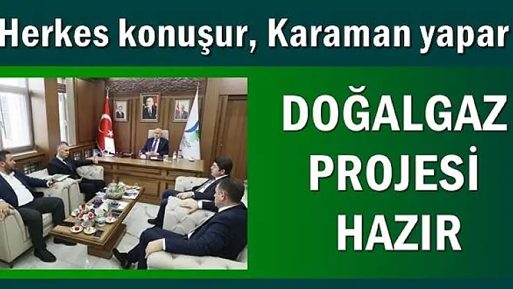 Kozcağız'da doğalgaz oturumu
