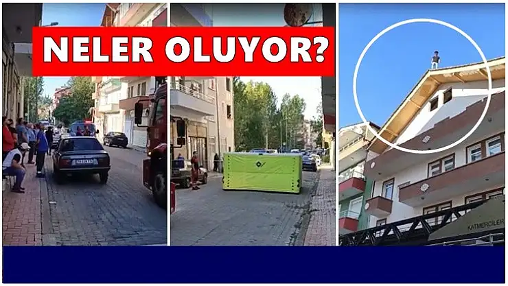 Kozcağız'da hareketli dakikalar yaşandı