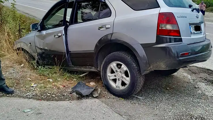 Kozcağız yolunda kaza