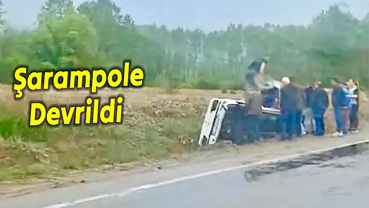 Kozcağız yolunda yine kaza