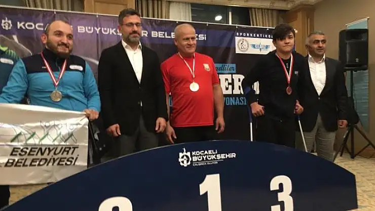 Kozcağızlı engelli sporcuların başarısı