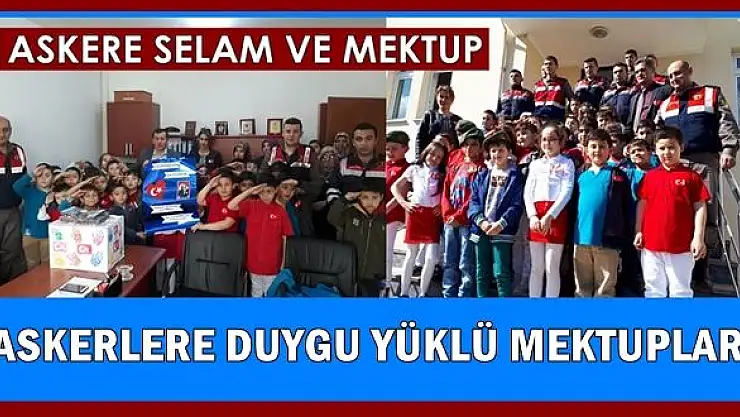 Kozcağızlı miniklerden Afrin'e mektup