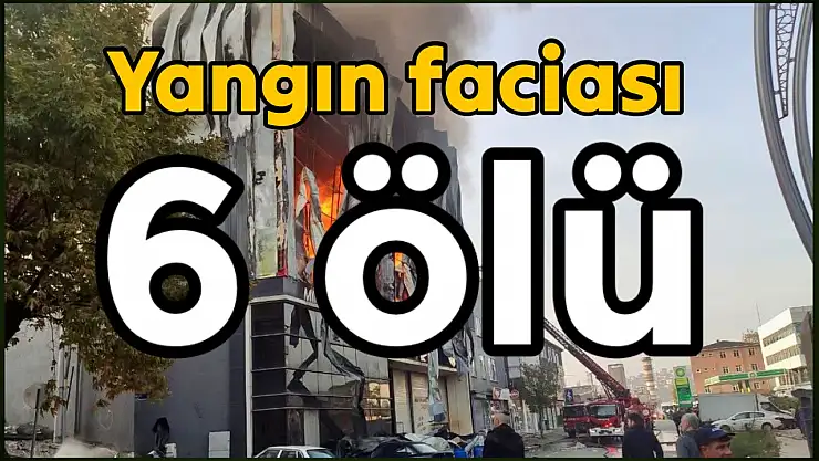 Kozmetik fabrikasında yangın