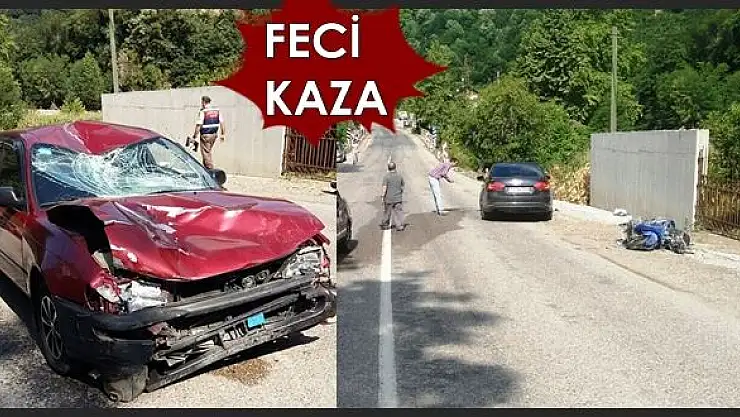 Kumluca'da Feci Kaza 