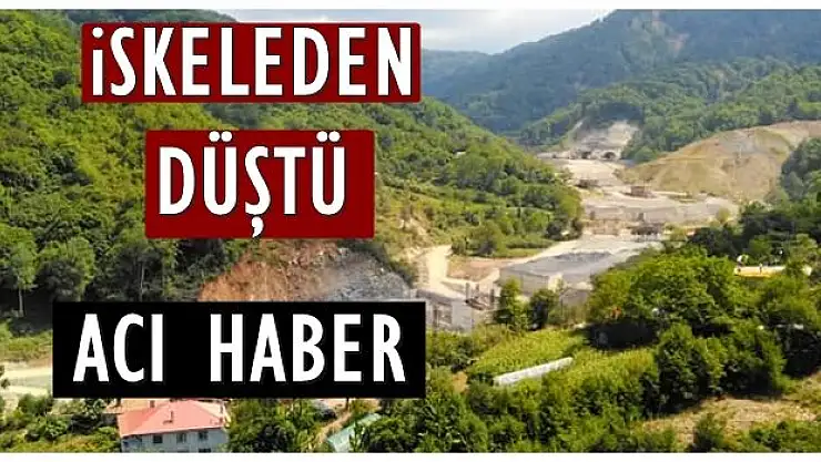 Kurucaşile yol inşaatından acı haber