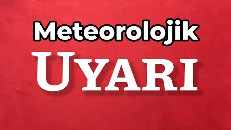 Kuvvetli yağış uyarısı