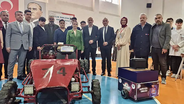 Liseli mucitlerden elektrikli gokart