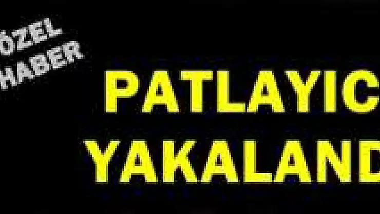 Lojmanda Patlayıcı Yakalandı
