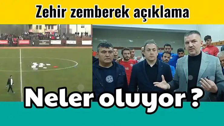 Maç sonunda neler yaşandı